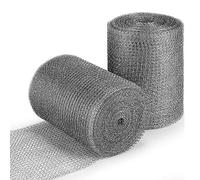 MFCGHXR malla metalica animales, 127mm*8m malla metalica fina, adecuada para protección contra roedores, relleno de huecos, protección de plántulas y semillas, y bricolaje