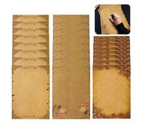 MFCGHXR Vintage papel postal con 72 letras de escritura, carta de amor papel postal para bodas, cumpleaños invitaciones, Pascua, Navidad, escribir cartas de amor y más