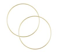 MFESFCS Aros Metalicos Manualidades 10Pcs Colorfast Metal Dreamcatcher Rings Craft DIY Circles Wreath Making Frame Windchime Ring Plant Hook Garland