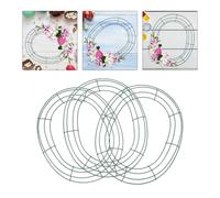 MFESFCS Aros Metalicos Manualidades 2Pcs Floral Wreath Iron Frame Wreath Making Tool For Garland Party Decoration Supplies Garland Frame