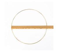 MFESFCS Aros Metalicos Manualidades 4pcs 10-40cm Metal Wreath Hoops DIY Floral Frame Wires Rings Hanging Crafts Wedding Party Flowers Decoration Dream Catcher(05)