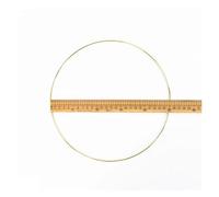 MFESFCS Aros Metalicos Manualidades 4pcs 10-40cm Metal Wreath Hoops DIY Floral Frame Wires Rings Hanging Crafts Wedding Party Flowers Decoration Dream Catcher(Color04)