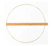 MFESFCS Aros Metalicos Manualidades 4pcs 10-40cm Metal Wreath Hoops DIY Floral Frame Wires Rings Hanging Crafts Wedding Party Flowers Decoration Dream Catcher(07)
