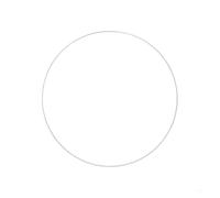 MFESFCS Aros Metalicos Manualidades 5pcs 12inch Iron Floral Hoop Wreath Rings Hoop for Holiday Home Decor Festival Supply(Silver)