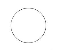 MFESFCS Aros Metalicos Manualidades 5pcs 12inch Iron Floral Hoop Wreath Rings Hoop for Holiday Home Decor Festival Supply(Black)