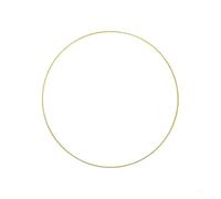 MFESFCS Aros Metalicos Manualidades 5pcs 12inch Iron Floral Hoop Wreath Rings Hoop for Holiday Home Decor Festival Supply(Gold)