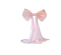 MFESFCS Lazo De Satén Grande 1pc Giant Pink Bow Party Decoration, Elegant Festival Event Decoration For Weddings and Celebrations(S)