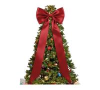 MFESFCS Lazo De Satén Grande Bows Satin 75 Inch Home Decor Giant Topper Bow For Wedding Birthday Living Room(Red)