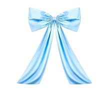 MFESFCS Lazo De Satén Grande Fashion Satin Ribbon Big Coquette Bow Hanging Large Giant Bowknot Bow Decoration Birthday Party(Blue)