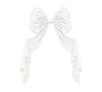 MFESFCS Lazo De Satén Grande Giant Bows Solid Color Long Ribbon Stylish Bow Decorations For Present Car Wall Birthday Wedding and Scenery Layout