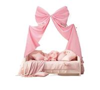 MFESFCS Lazo De Satén Grande Large Bow Theme Party Decoration Giant Bow 40 * 94 * 204cm Satin Ribbon Pink Bow Wedding Party Wall Hanging Decor(Color-02)