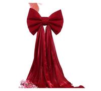MFESFCS Lazo De Satén Grande Pink Iridescent Giant Bow Wall Backdrop Decor For Birthday Wedding Party Background Stage Setup Event Ribbon Decoration(G Pearl,50cmx38cm 3m)