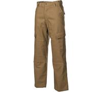 MFH ACU Pantalones Ripstop Hombres Combatir Ejército Militar Airsoft Coyote Tan