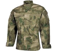 Mfh Acu Ripstop Camisa Uniforme Hombres Eeuu Ejército Combate Manga Larga Chaque