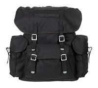 MFH Antiguo ejército alemán Mochila Negro