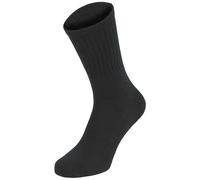 MFH Army Calcetines Paquete de 3 Caliente Hombres Ejército Viaje Trekking Negro