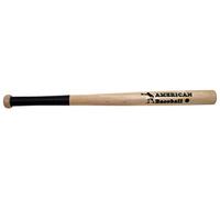 MFH American Bate de béisbol de Madera Americana, Adultos Unisex, Verde (Natur), 66,04 cm