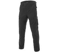 MFH BDU Combate Pantalones Ripstop Negro tamaño M