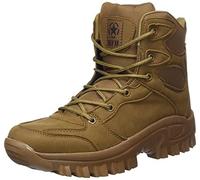MFH Botas Comando, Botas, Zapato de Trekking, Tobillo Alto, Zapato de Senderismo, Zapato de Montaña, Zapato de Exterior (Coyote/44)