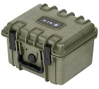 MFH - Caja impermeable de plástico, 26,7 x 23,9 x 17,6 cm, color verde