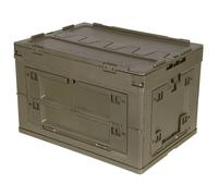 MFH Caja Plegable De Plástico Para Exterior Oliv 20 l 60 l