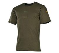 MFH Camisa Tropical Bundeswehr con Insignia y Velcro (Oliv/M)