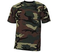 MFH Camiseta US Streetstyle - Woodland tamaño L