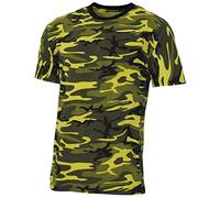 MFH Camiseta US Streetstyle - Yellow Camo tamaño XXL