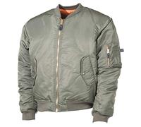 MFH Cazadora de aviador US MA1 - OD Green tamaño L