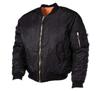 MFH 03553A-Chaqueta Chaqueta de Mando, Negro, 4XL para Hombre