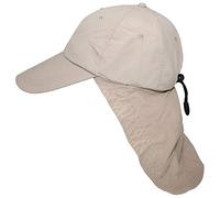 MFH Gorra con protección para la Nuca, Color Caqui