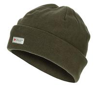 MFH Gorro de invierno de forro polar, talla única, color negro, azul, verde oliva cálido, verde oliva, M
