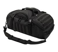 MFH Mochila de Viaje, Mochila de Viaje del ejército, Bolsa de mar del ejército, Bolsa de Viaje, Bolsa de Deportes (Negro)