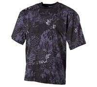 MFH Hombres Camiseta Snake Negro tamaño XXL