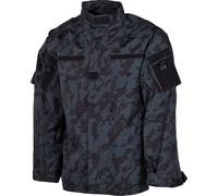 MFH Hombres Chaqueta de Campo ACU Ripstop Uniforme Ejército Combate Night Camo
