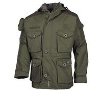 MFH Hombres Commando Chaqueta Smock OD Green tamaño L