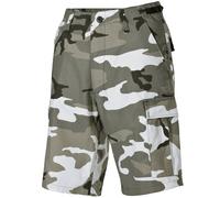 MFH Hombres Pantalón Cortos Bermudas US BDU Militar Ejército Combate Urban Camo