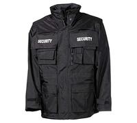 MFH Hombres Security Chaqueta Negro tamaño XL