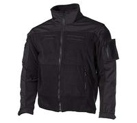 MFH Hombres US Combat Fleece Chaqueta Negro tamaño XL