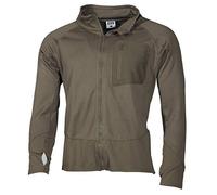 MFH Hombres US Táctico Soft Shell Chaqueta Oliva tamaño L