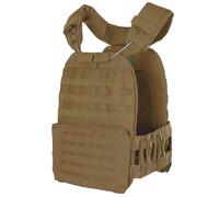 MFH Laser MOLLE Chaleco táctico Ejército PALS Airsoft Militar Caza Coyote Tan