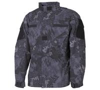 MFH Mission Combat Chaqueta ACU Ripstop Militar Uniforme Snake Black Camo