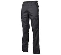 MFH Pantalones de Combate Hombre US BDU Negro tamaño M