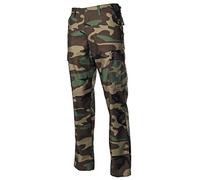 MFH Pantalones de Combate Hombre US BDU Woodland tamaño L