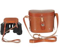 MFH Prismáticos 8 x 30 negro con estuche de piel