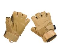 MFH Protect Táctico Sin Dedos Guantes Hombre Senderismo Hauntlet Coyote Tan