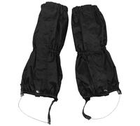 MFH Táctico Impermeable Para Caminar Polainas Bushcraft Excursionismo Negro