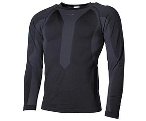 MFH Thermo-Sport-función - Camiseta Interior, de Manga Larga, Colour Negro, XL