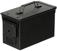 MFH US Caja de munición Cal. 50 mm M2A1 Metal Negra