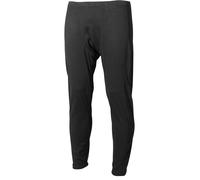 MFH US Termal Pantalones Level II Gen III Johns Largo Capa Base Polainas Negro